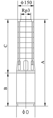 HQJ不锈钢多级深井潜水电泵(不锈钢深井泵)